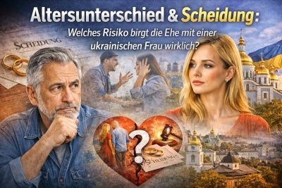 Altersunterschied und Scheidung: Wie hoch ist das wirkliche Risiko bei der Heirat einer ukrainischen Frau?