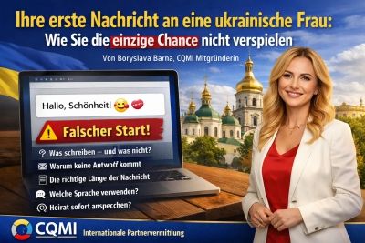Ihre erste Nachricht an eine ukrainische Frau: Wie Sie die einzige Chance nicht verspielen