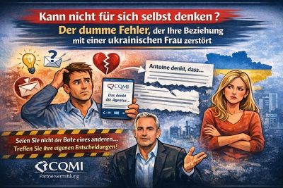 Leiten Sie niemals den Rat Ihrer Partnervermittlung an eine ukrainische Frau weiter: der Fehler, der alles zerstört