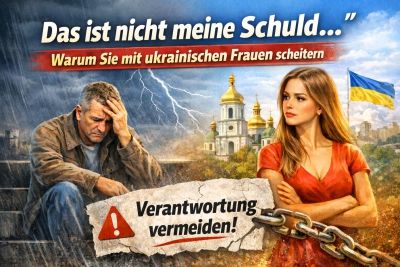 „Das ist nicht meine Schuld…": Warum Sie bei ukrainischen Frauen scheitern