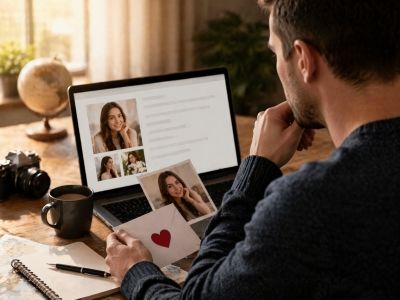 Ihr Profil ist fast leer — was Sie ihr trotzdem schreiben können