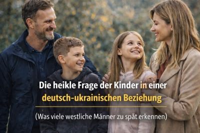 Die heikle Frage der Kinder in einer deutsch-ukrainischen Beziehung