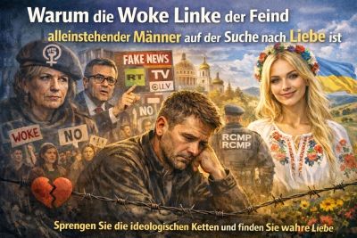 Warum die linksgrüne Ideologie westliche Männer daran hindert, mit einer ukrainischen Frau die Liebe zu finden