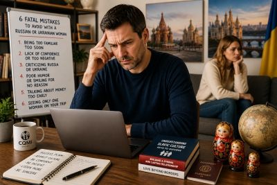 Die 6 fatalen Fehler beim Kennenlernen einer russischen oder ukrainischen Frau 
