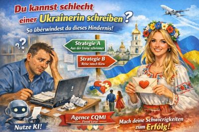 Nicht gut im Schreiben an eine ukrainische Frau? So überwinden Sie dieses Hindernis!
