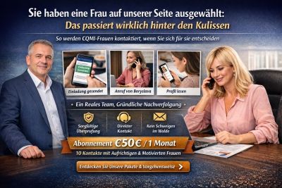 Sie haben eine Frau auf unserer Website ausgewählt: Das passiert wirklich hinter den Kulissen