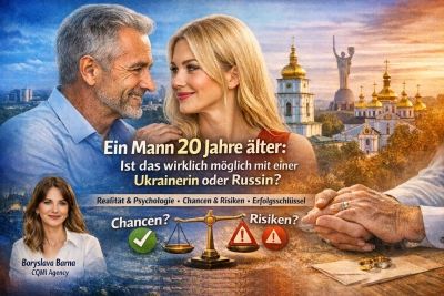 20 Jahre Altersunterschied mit einer ukrainischen Frau: Kann das wirklich funktionieren?