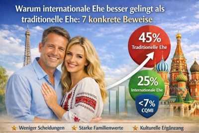 Internationale Ehe: 7 Gründe, warum sie besser gelingt